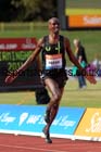 Mo Farah winning the mens 2 Miles with a British record at the Sainsbury's Birmingham Grand Prix. Photos: David T. Hewitson/Sports for All Pics